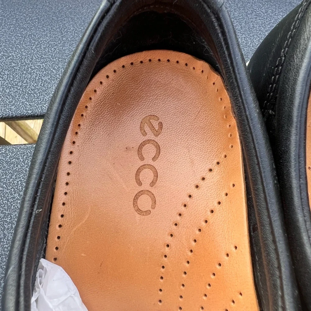 ECCO Soft 7 Quilted Leather & Patent Cap Toe Sneakers - EU 40 / US 9-9.5